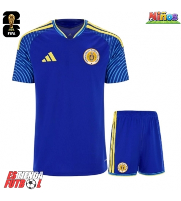 Curazao Primera Equipación Niños Mundial 2026 Manga Corta (+ Pantalones cortos)